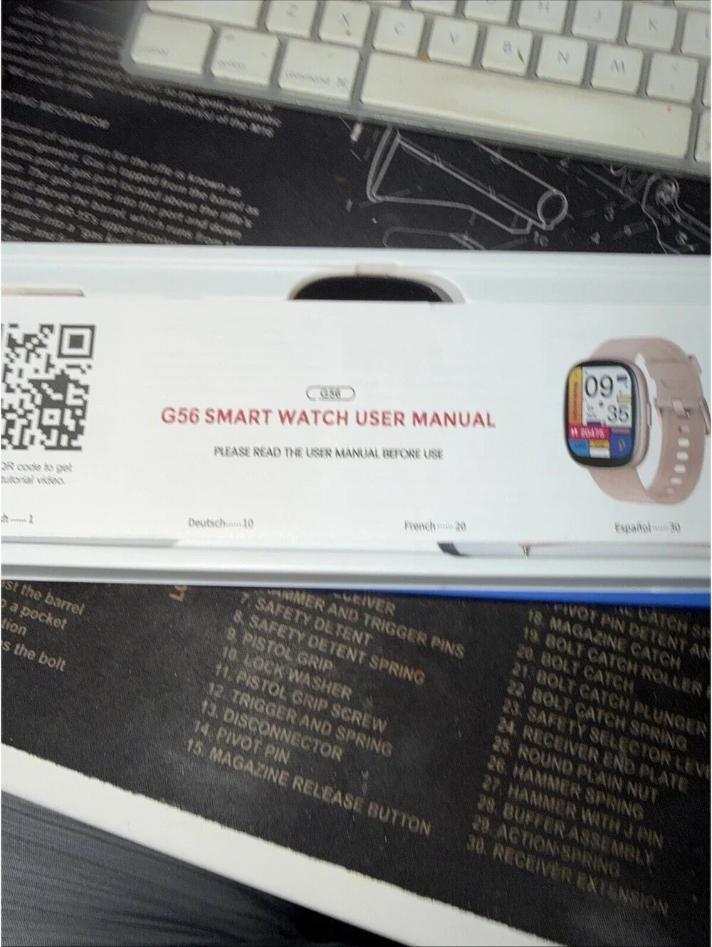 Model G53 Smart Watch Sanorum